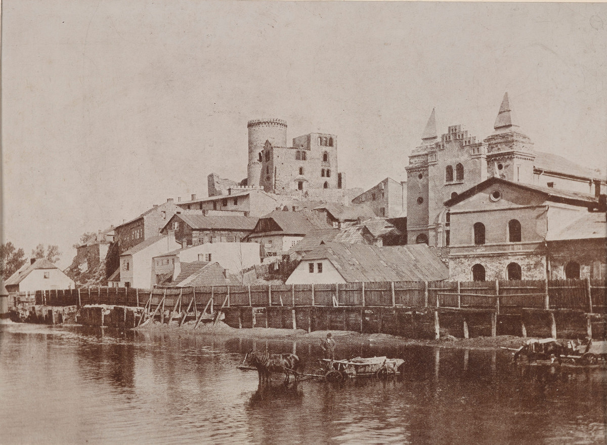widok na zamek i synagogę w Będzinie ok. 1900 polona COMP.jpg [296.01 KB]